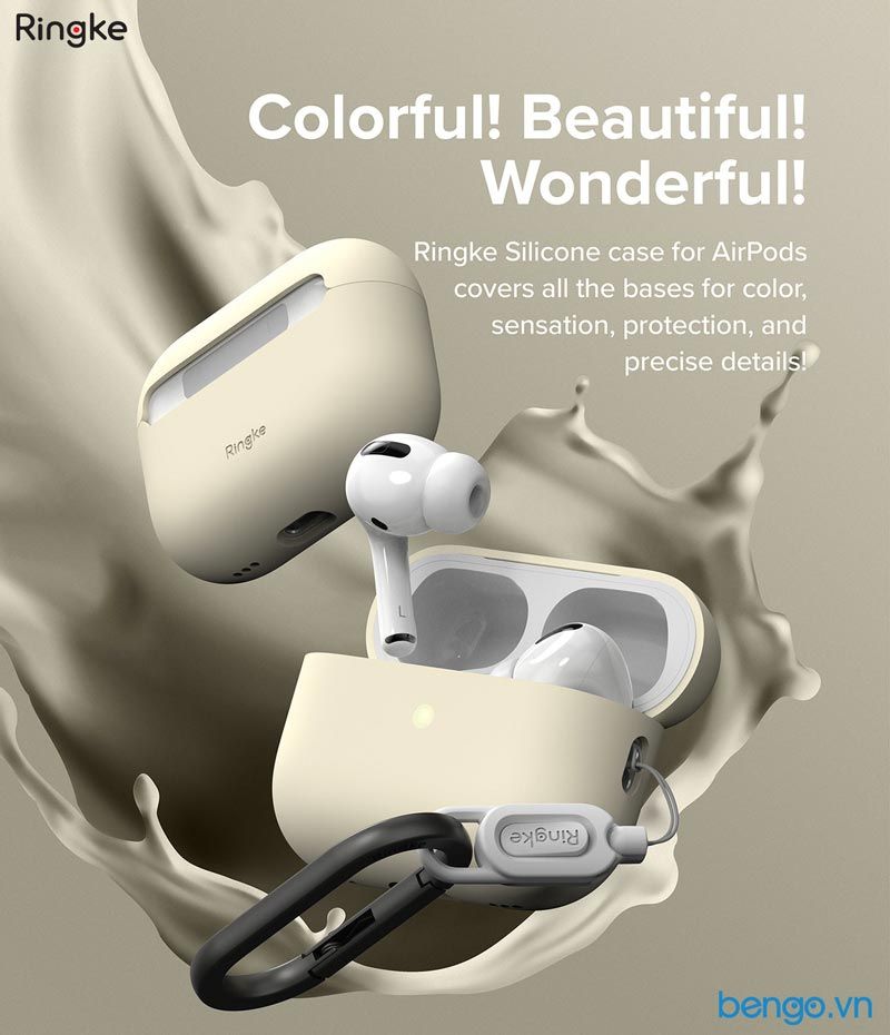 Vỏ Ốp AirPods Pro 2 RINGKE Silicone