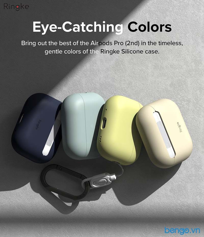 Vỏ Ốp AirPods Pro 2 RINGKE Silicone