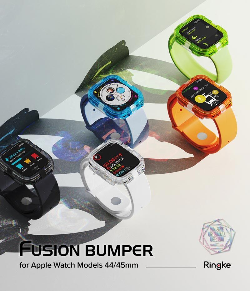 Ốp Apple Watch 9/8/7 45mm RINGKE Fusion Bumper