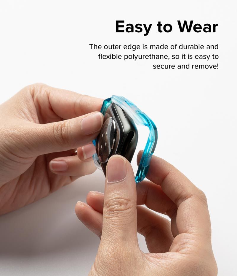 Ốp Apple Watch 9/8/7 45mm RINGKE Fusion Bumper