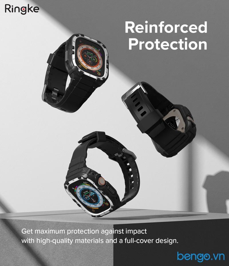 Vỏ Ốp Đồng Hồ Kèm Dây Apple Watch Ultra RINGKE Fusion X Guard