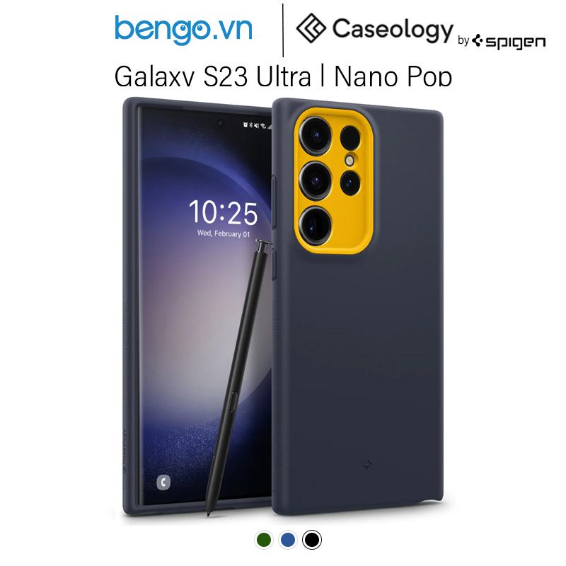 Ốp lưng Caseology Samsung Galaxy S23 Ultra Nano Pop