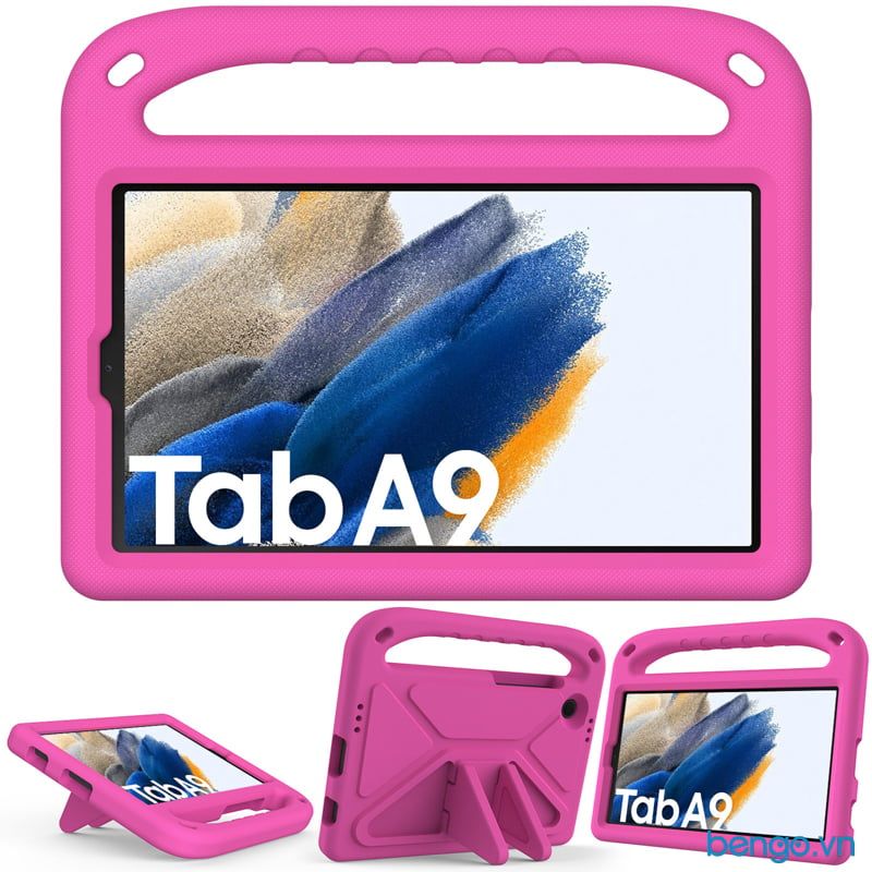 Ốp lưng cho trẻ em Samsung Galaxy Tab A9/A9 Plus chống sốc có quai xách và chân dựng