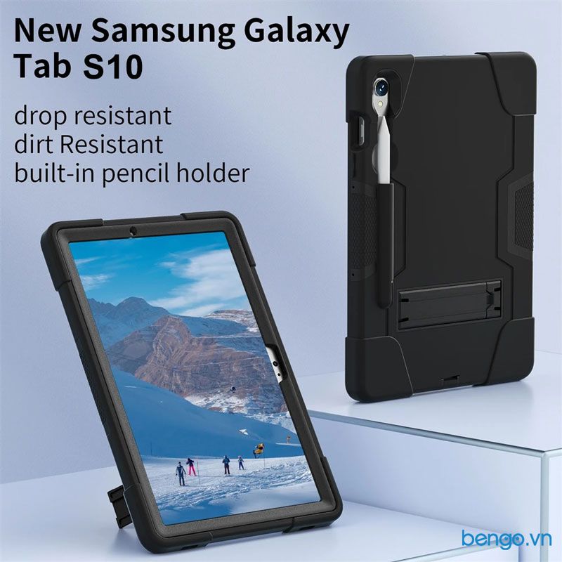 Ốp lưng chống sốc Samsung Galaxy Tab S10 Plus Defender Armor Shell