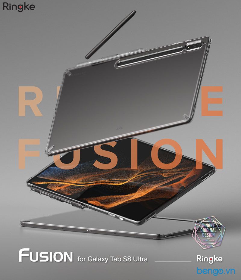 Ốp Lưng Samsung Galaxy Tab S8 Ultra RINGKE Fusion
