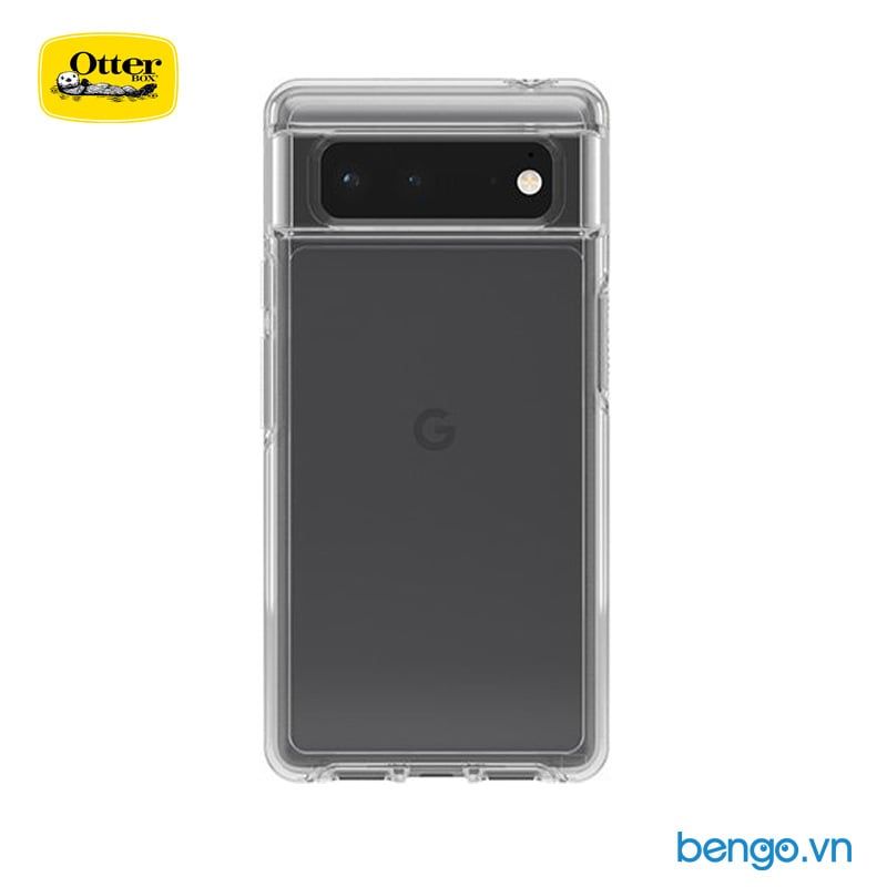 Ốp Lưng Google Pixel 6 Pro OtterBox Symmetry Series Clear Antimicrobial