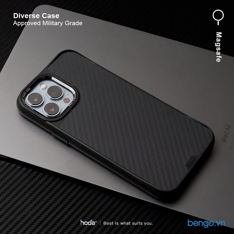Ốp Lưng HODA Kevlar Cho IPhone 13 Pro Max