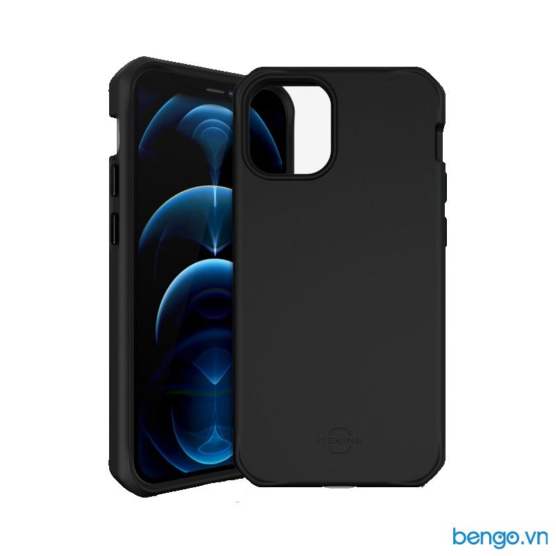 Ốp lưng iPhone 12/12 Pro ITSKINS Hybrid // Silk Antimicrobial