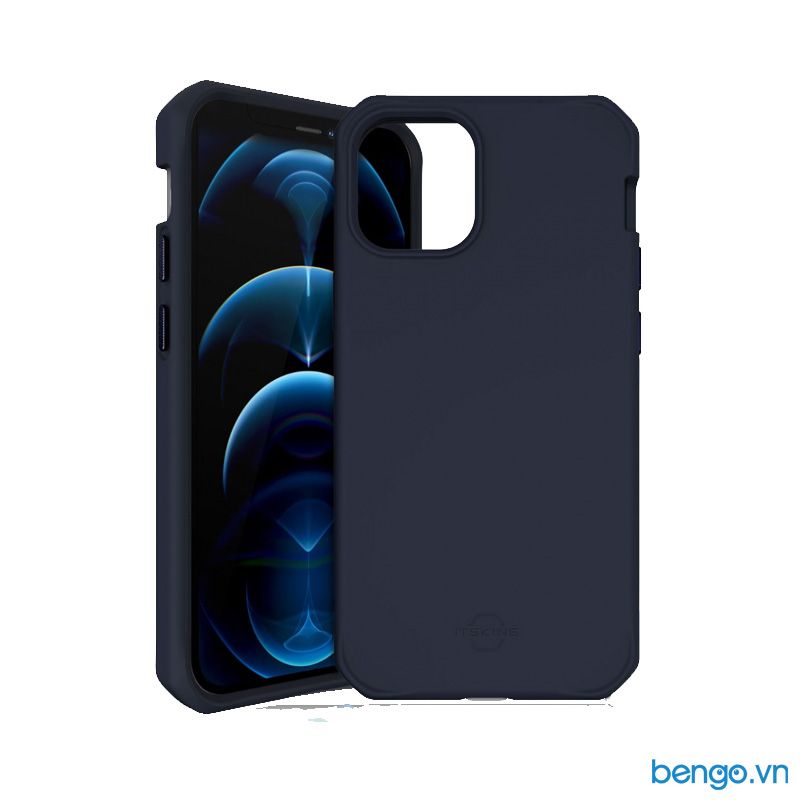 Ốp lưng iPhone 12/12 Pro ITSKINS Hybrid // Silk Antimicrobial