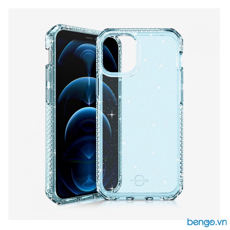 Ốp Lưng iPhone 12 Pro Max iTSKINS Hybrid // Spark Antimicrobial