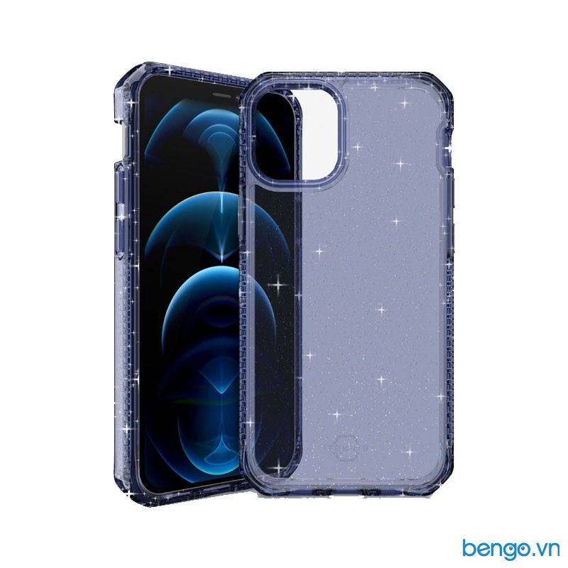 Ốp Lưng IPhone 12 Mini ITSKINS Hybrid // Spark Antimicrobial