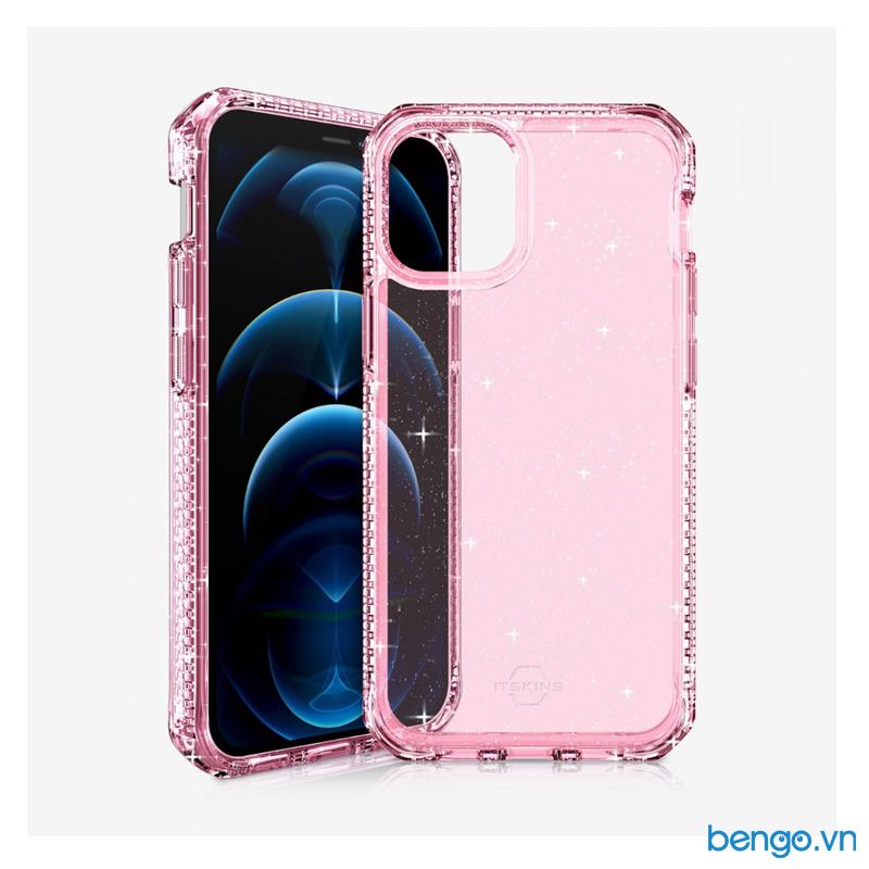 Ốp Lưng iPhone 12 Pro Max iTSKINS Hybrid // Spark Antimicrobial