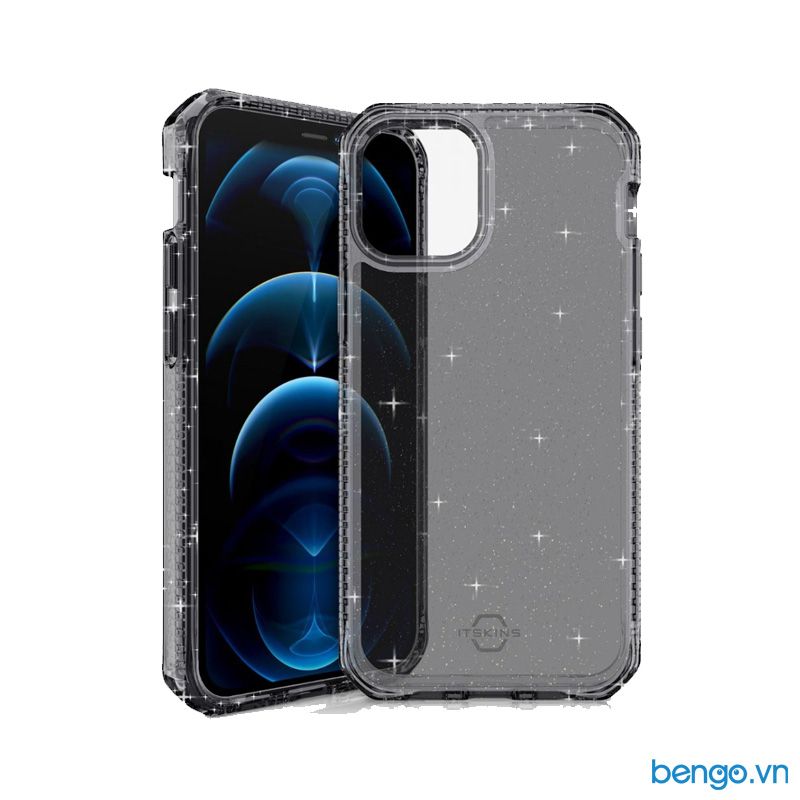 Ốp Lưng IPhone 12 Mini ITSKINS Hybrid // Spark Antimicrobial
