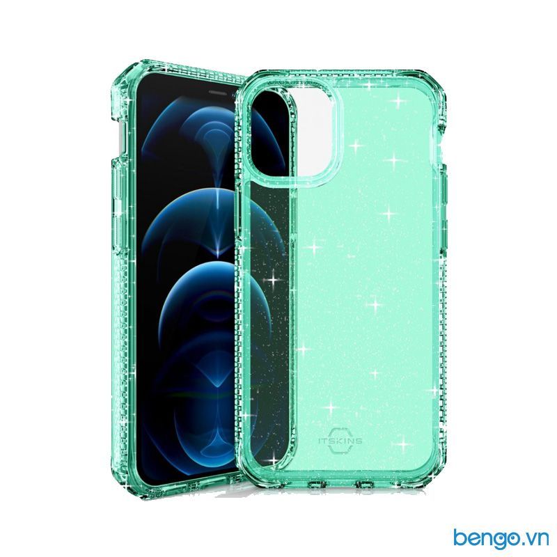 Ốp lưng iPhone 12/12 Pro ITSKINS Hybrid // Spark Antimicrobial