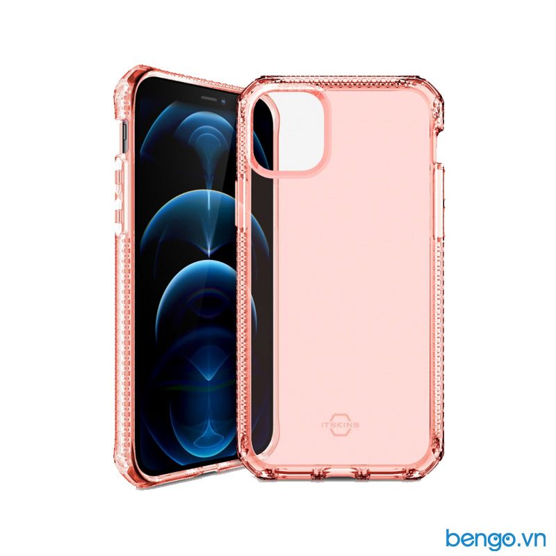 Ốp Lưng IPhone 12 Mini ITSKINS Spectrum // Clear Antimicrobial