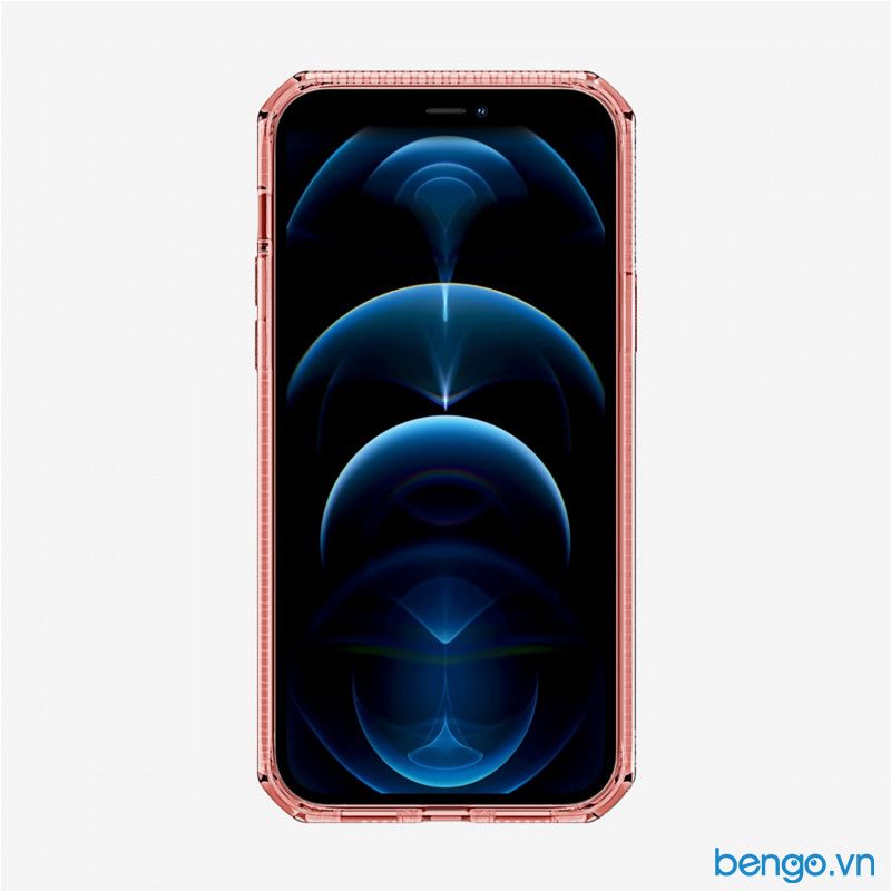 Ốp Lưng IPhone 12 Mini ITSKINS Spectrum // Clear Antimicrobial