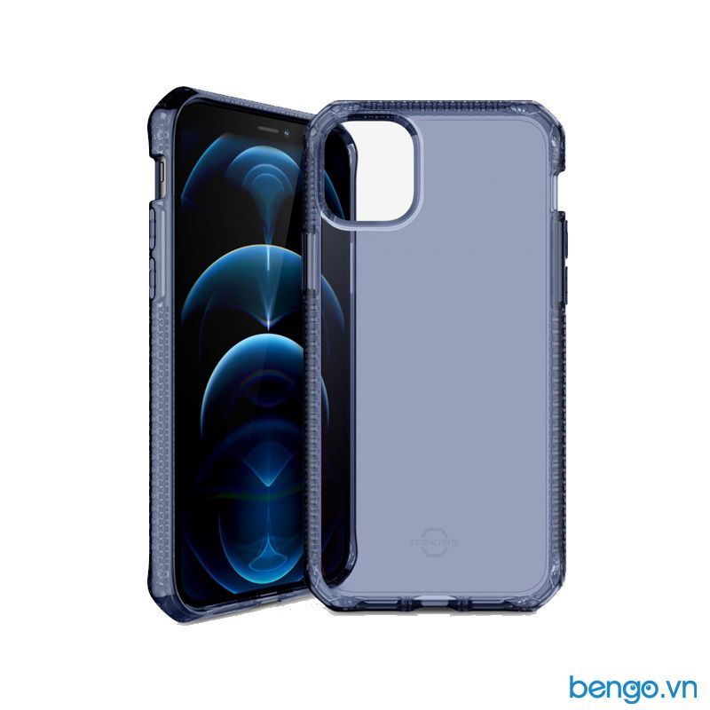 Ốp lưng iPhone 12 Pro Max ITSKINS Spectrum // Clear Antimicrobial