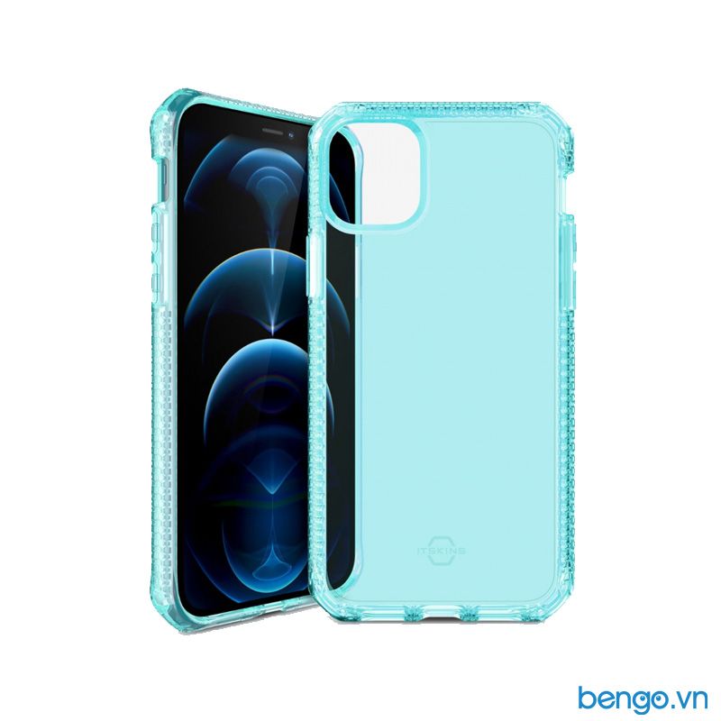 Ốp Lưng IPhone 12 Mini ITSKINS Spectrum // Clear Antimicrobial