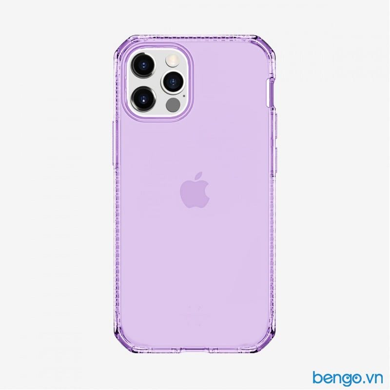 Ốp lưng iPhone 12/12 Pro ITSKINS Spectrum // Clear Antimicrobial