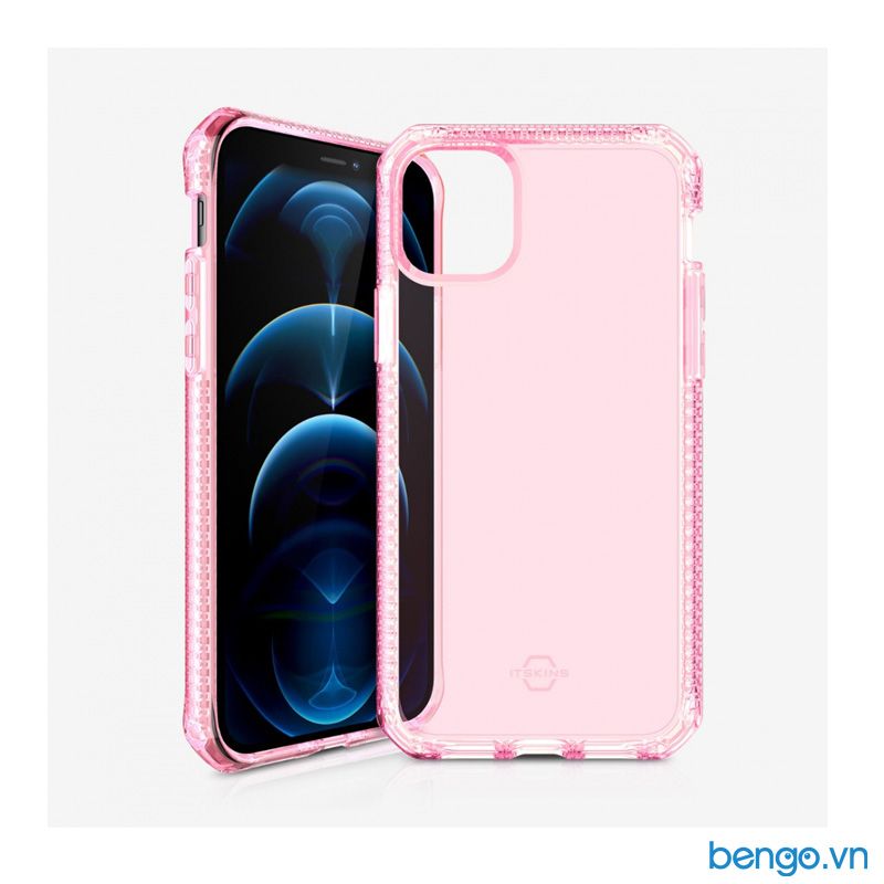 Ốp Lưng IPhone 12 Mini ITSKINS Spectrum // Clear Antimicrobial