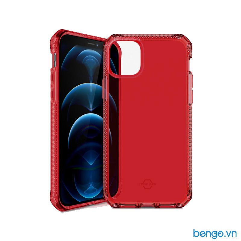 Ốp lưng iPhone 12 Pro Max ITSKINS Spectrum // Clear Antimicrobial