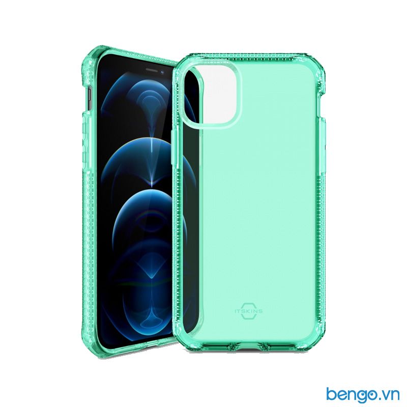 Ốp lưng iPhone 12 Pro Max ITSKINS Spectrum // Clear Antimicrobial