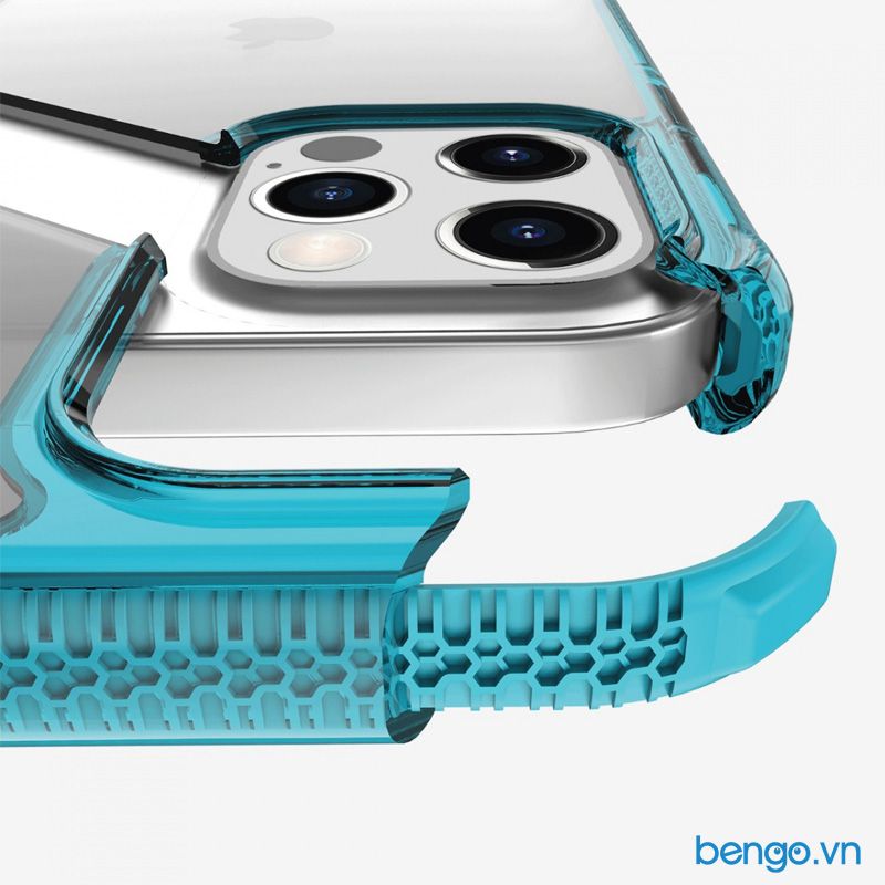 Ốp Lưng iPhone 12 Mini ITSKINS Supreme // Clear Antimicrobial