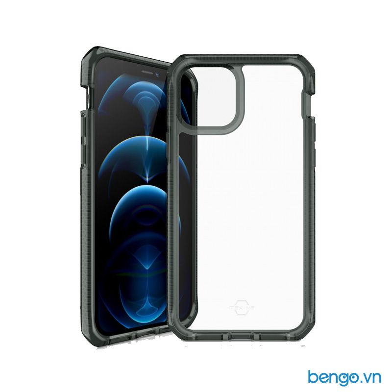 Ốp Lưng iPhone 12 Mini ITSKINS Supreme // Clear Antimicrobial