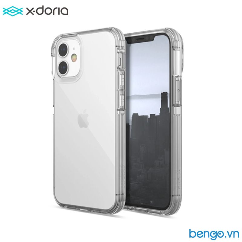 Ốp Lưng iPhone 12/iPhone 12 Pro/iPhone 12 Pro Max/iPhone Mini X-Doria Defense Clear