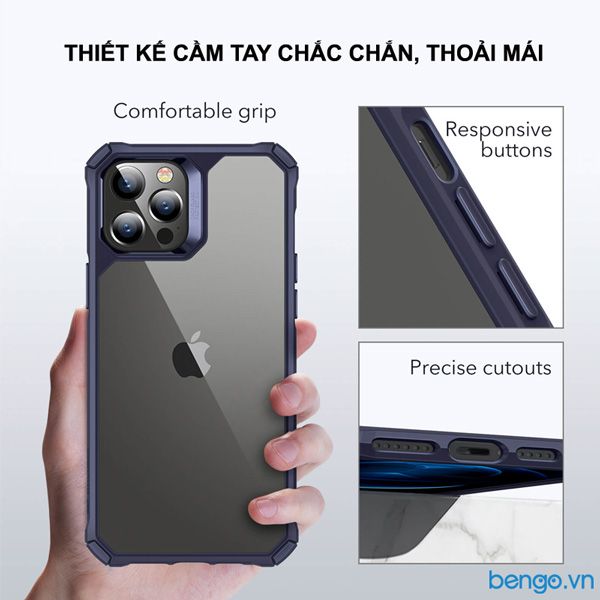 Ốp lưng iPhone 12 Pro Max ESR Air Armor Clear Hard Case