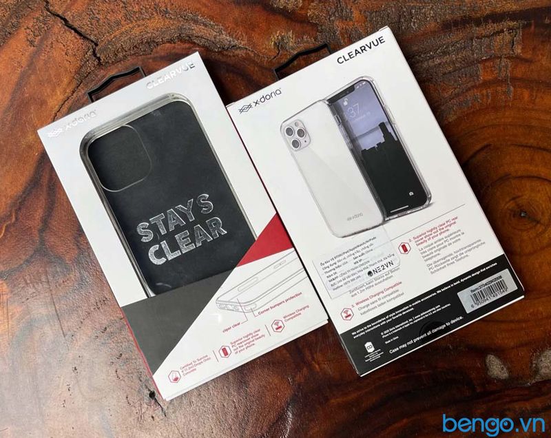 Ốp Lưng iPhone 12 Mini/iPhone 12/iPhone 12 Pro/iPhone 12 Pro Max X-Doria ClearVue