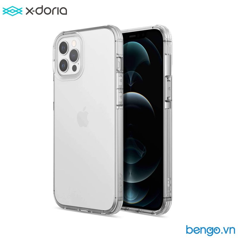 Ốp Lưng iPhone 12/iPhone 12 Pro/iPhone 12 Pro Max/iPhone Mini X-Doria Defense Clear