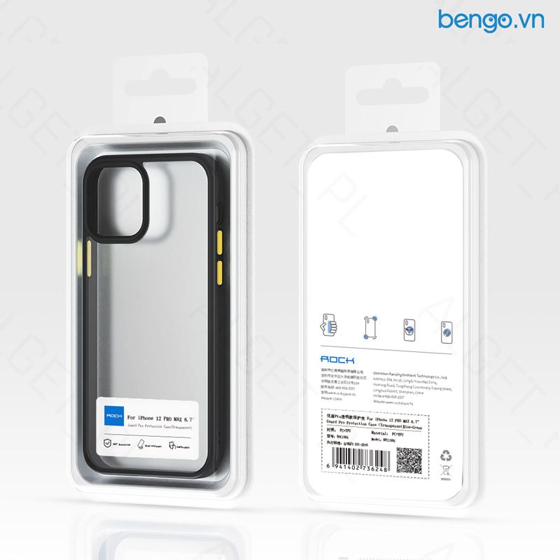 Ốp lưng iPhone 12 Pro Max ROCK Guard Pro Protection Case