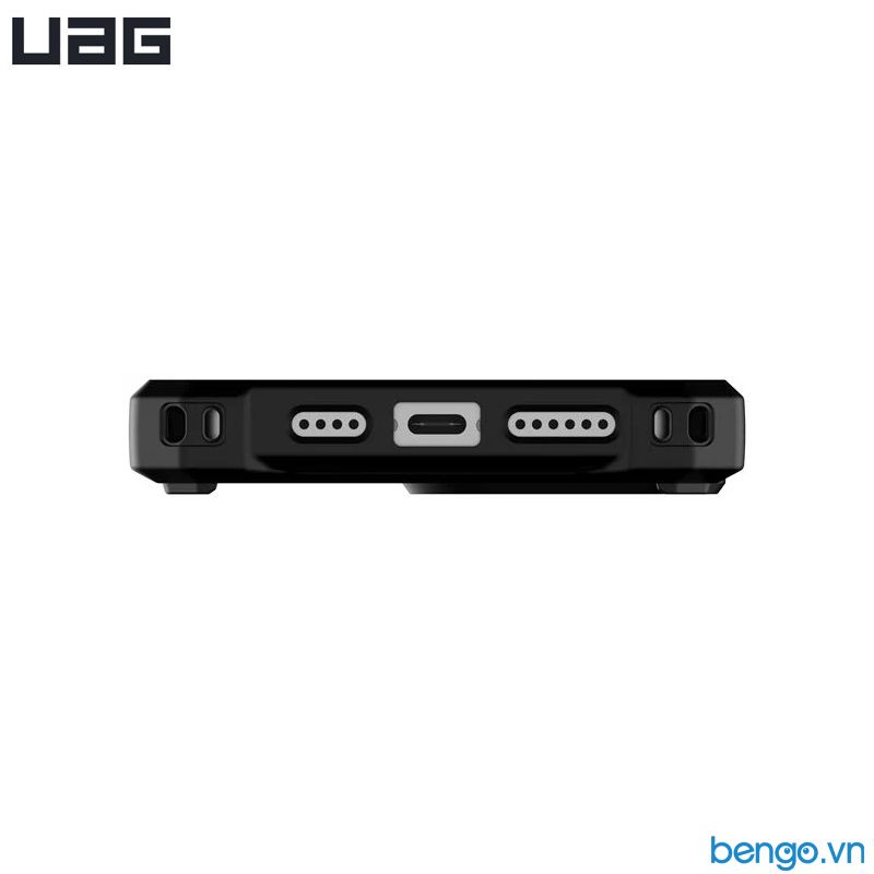 Ốp Lưng iPhone 13 Pro Max UAG Monarch MagSafe Series - Carbon Fiber