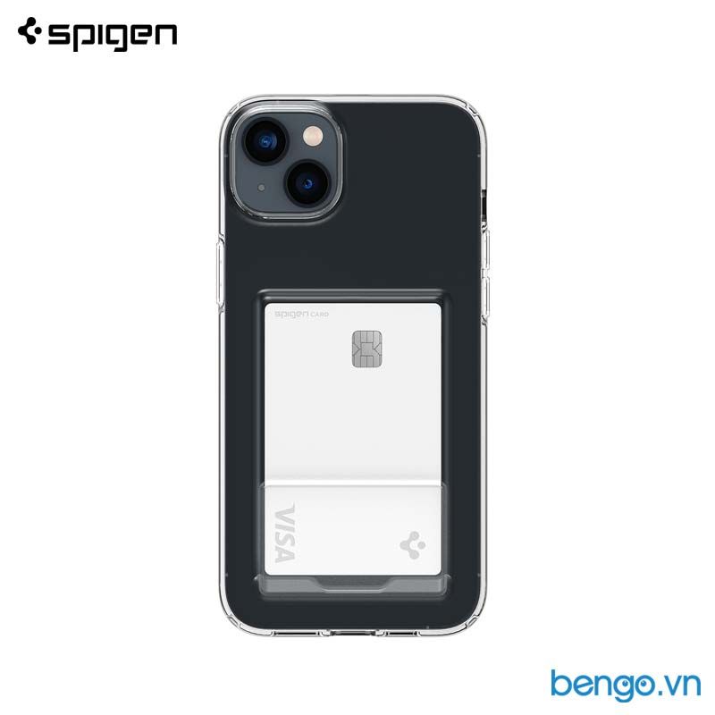 Ốp Lưng IPhone 14 SPIGEN Crystal Slot Dual Crystal Clear