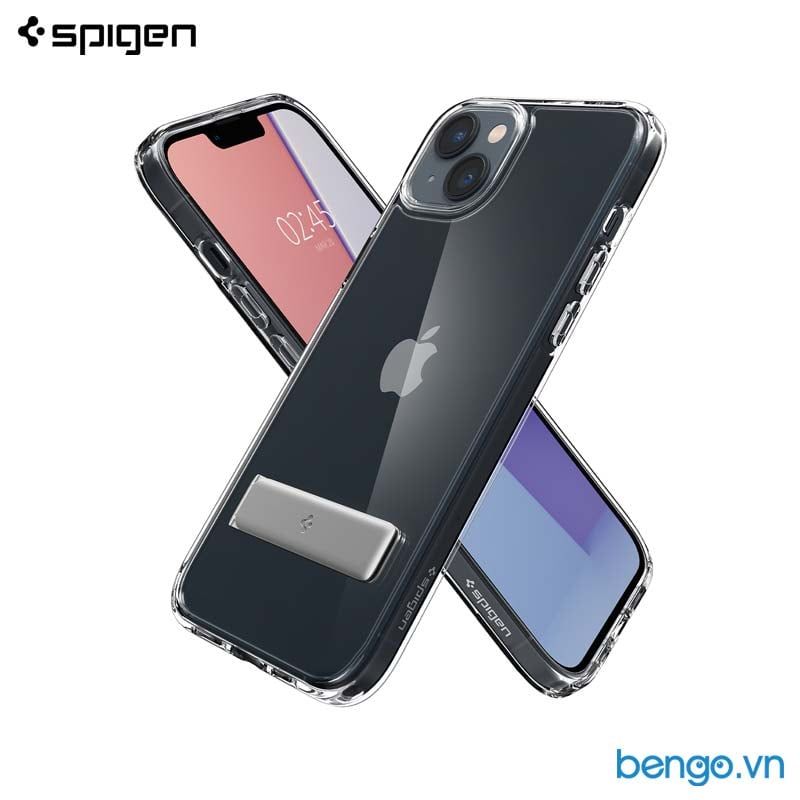 Ốp Lưng IPhone 14 Plus SPIGEN Ultra Hybrid S Crystal Clear