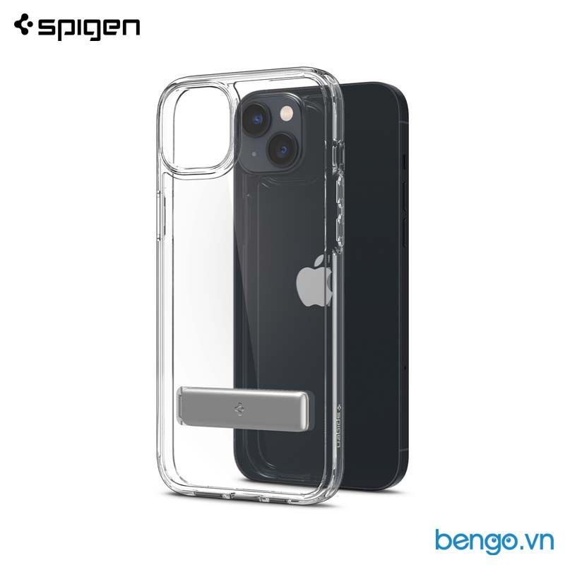 Ốp Lưng IPhone 14 Plus SPIGEN Ultra Hybrid S Crystal Clear