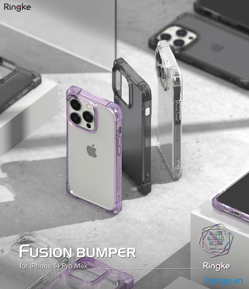 Ốp Lưng IPhone 14 Pro Max RINGKE Fusion Bumper
