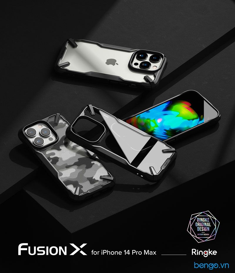 Ốp Lưng IPhone 14 Pro RINGKE Fusion X