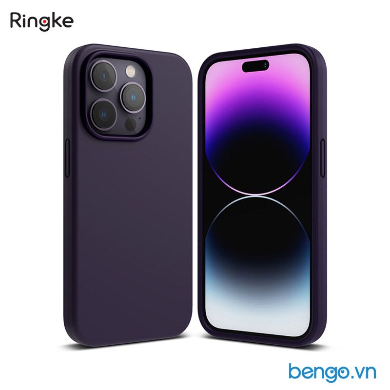 Ốp Lưng iPhone 14 Pro Max RINGKE Silicone
