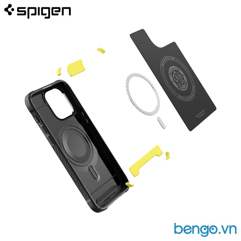 Ốp Lưng IPhone 14 Pro Max SPIGEN Rugged Armor Magfit - ACS04812