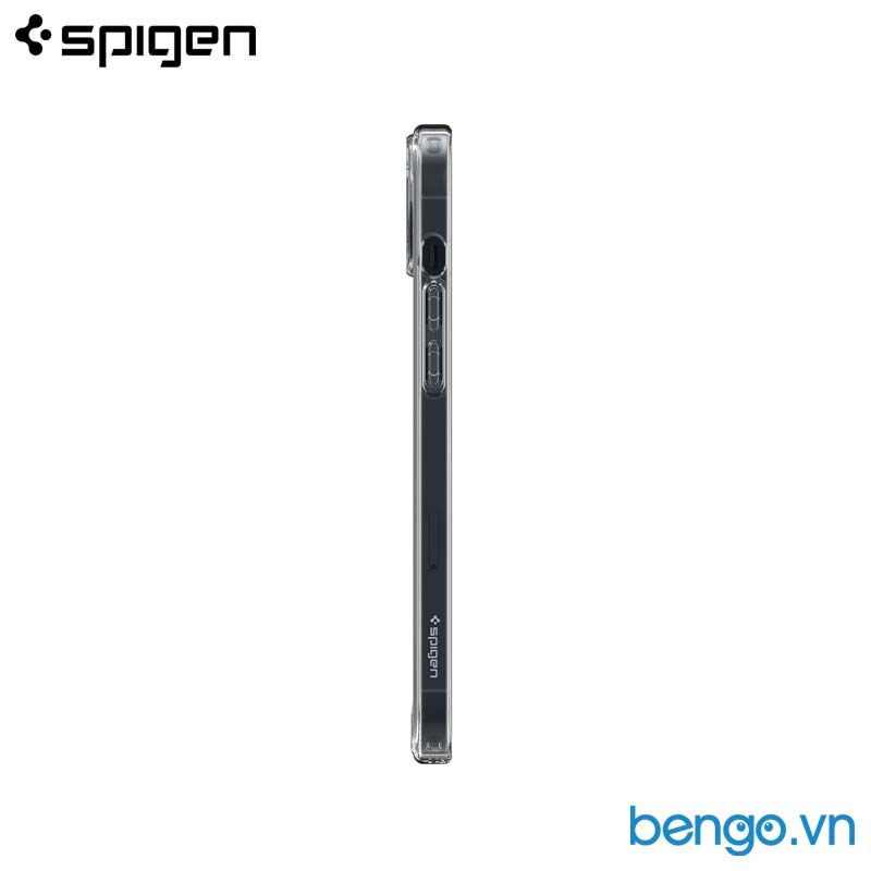 Ốp Lưng iPhone 14 Plus SPIGEN Crystal Hybrid MagFit White