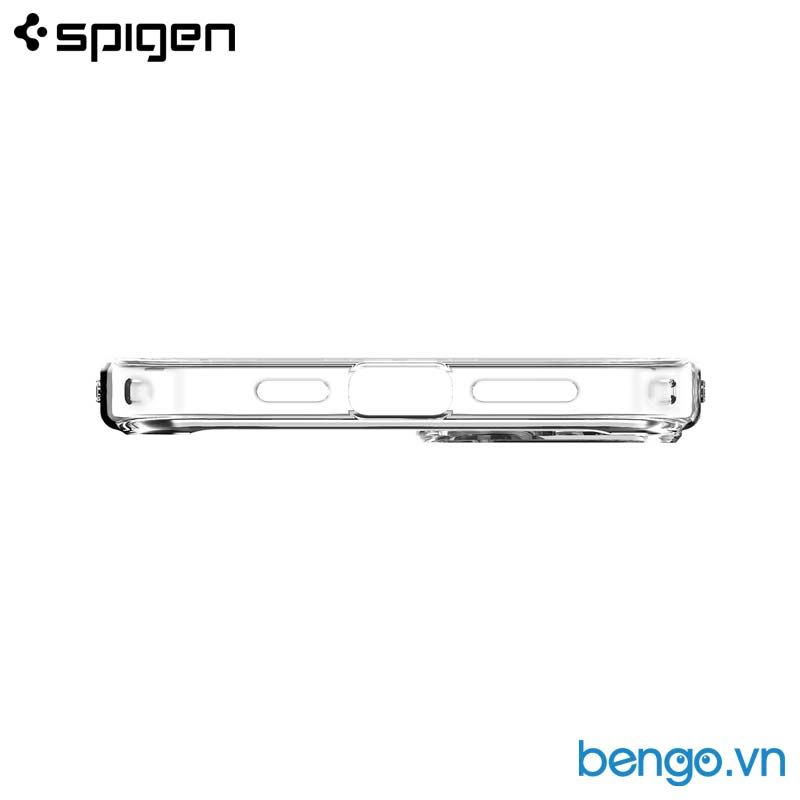 Ốp Lưng iPhone 14 Plus SPIGEN Crystal Hybrid MagFit White