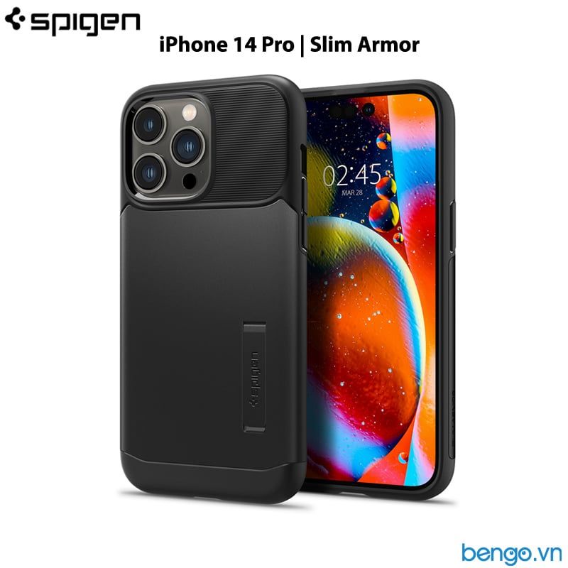 Ốp Lưng IPhone 14 Pro Spigen Slim Armor
