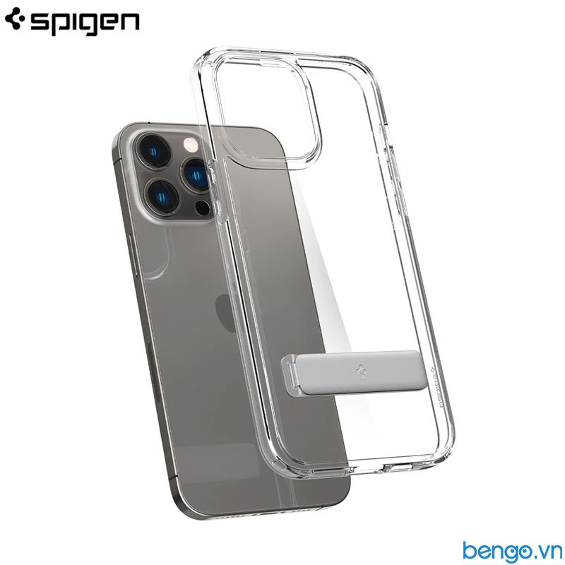 Ốp Lưng IPhone 14 Pro Max SPIGEN Ultra Hybrid S Crystal Clear