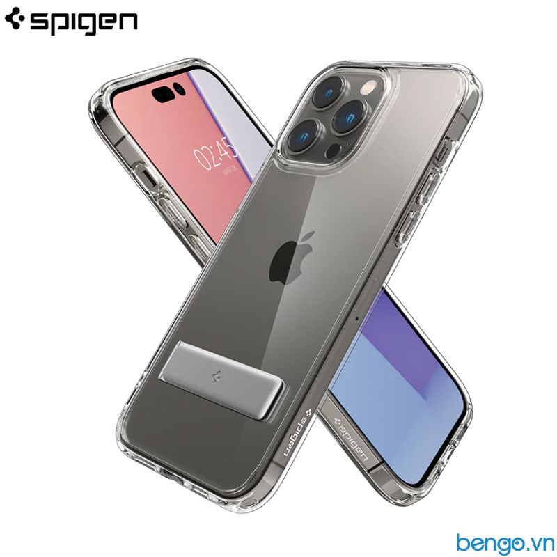 Ốp Lưng IPhone 14 Pro Max SPIGEN Ultra Hybrid S Crystal Clear