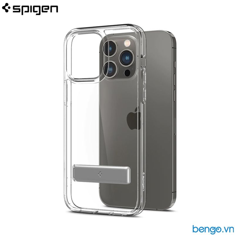 Ốp Lưng IPhone 14 Pro Max SPIGEN Ultra Hybrid S Crystal Clear
