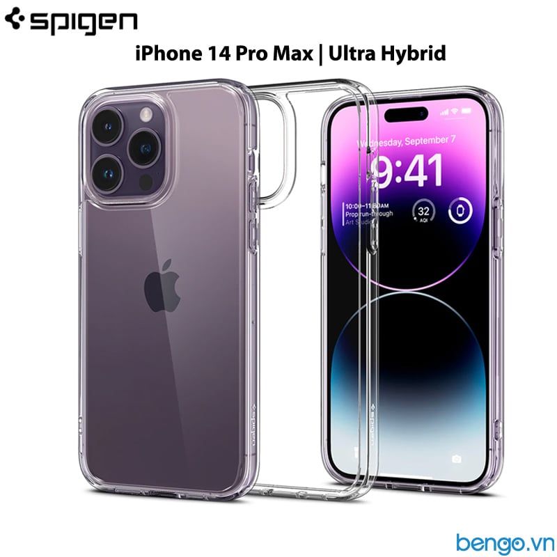 Ốp lưng iPhone 14 Pro Max SPIGEN Ultra Hybrid