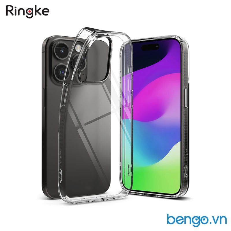Ốp lưng iPhone 15 Pro Max/15 Pro/15 Plus/15 RINGKE Air