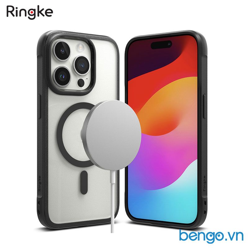 Ốp lưng iPhone 15 Pro Max/15 Pro/15 Plus/15 RINGKE Fusion Bold Magnetic